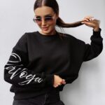 Bluza oversize SODA OLAVOGA czarna