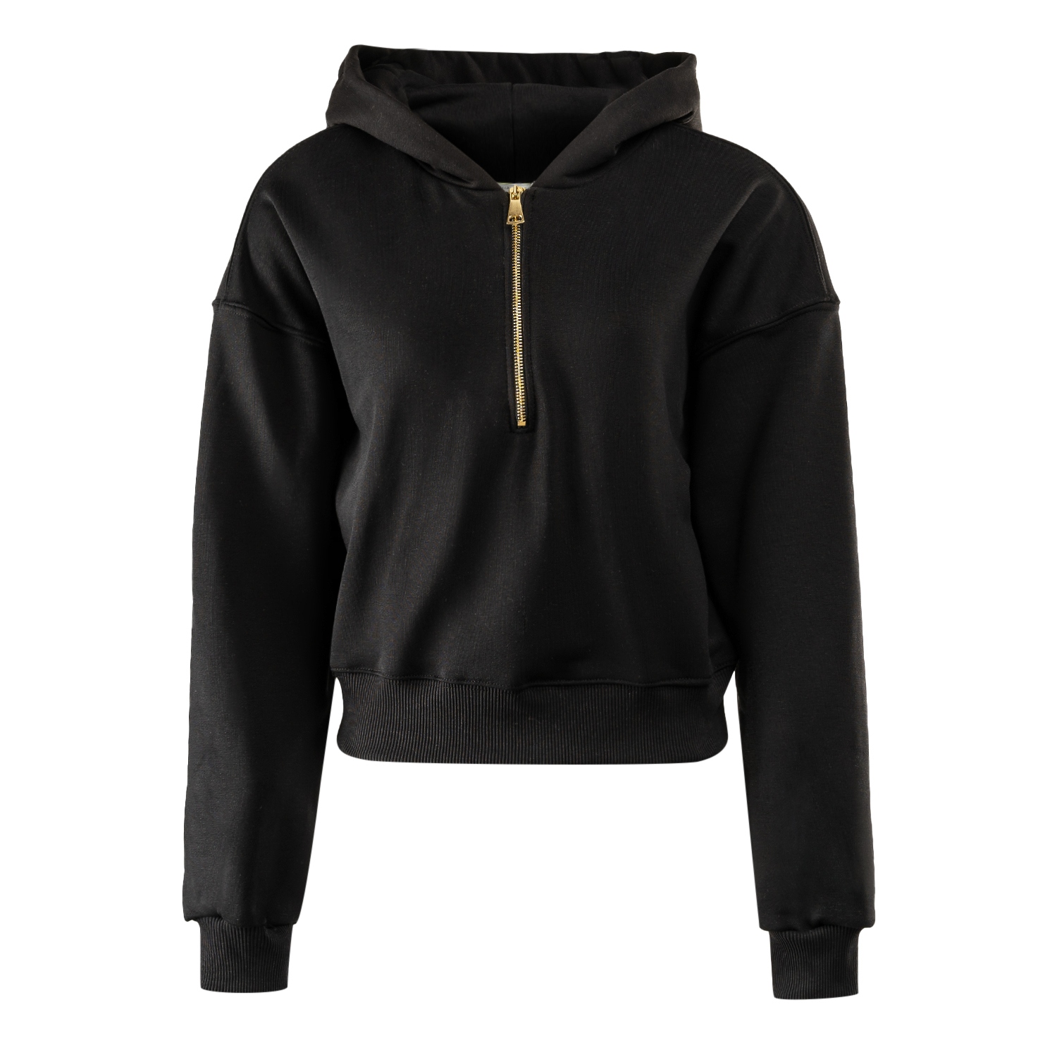 Bluza damska z kapturem MOLETO OLAVOGA czarna