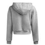 Bluza damska z kapturem MOLETO OLAVOGA szara