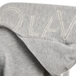 Bluza damska z kapturem MOLETO OLAVOGA szara