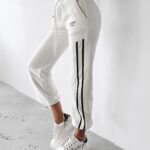 Spodnie sportowe damskie CHORSE OLAVOGA ecru