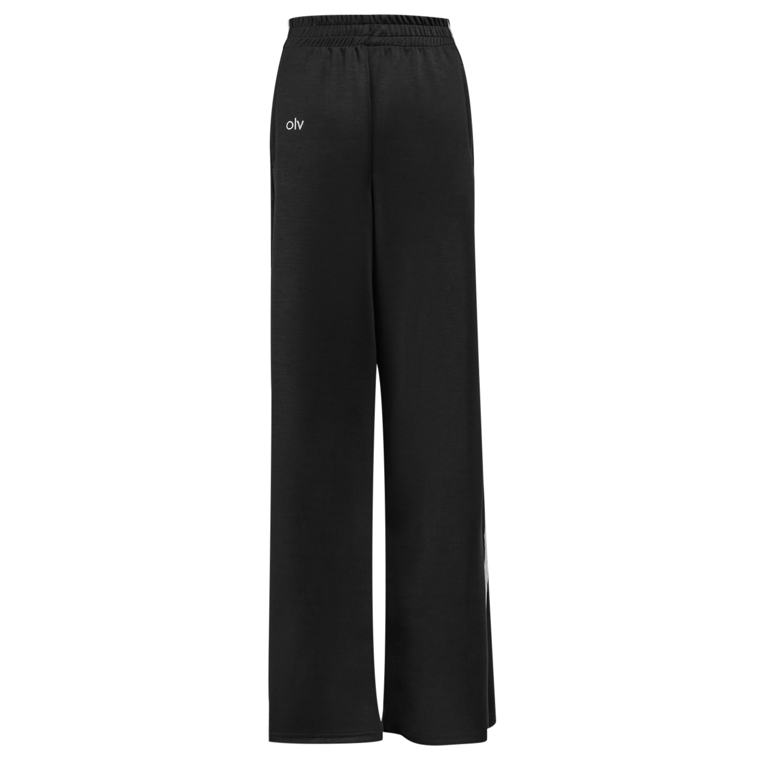 Spodnie z lampasami DELINE OLAVOGA czarny