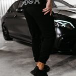 Spodnie sportowe męskie DAINARU OLAVOGA czarne