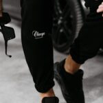 Spodnie sportowe męskie DAINARU OLAVOGA czarne