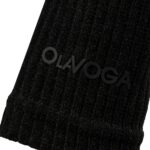 Komplet taliowany bawełniany SHIRO OLAVOGA czarny