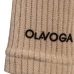 Komplet taliowany bawełniany SHIRO OLAVOGA beżowa