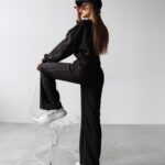 Komplet sportowy bawełniany SETELA OLAVOGA czarny