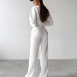 Komplet sportowy bawełniany SETELA OLAVOGA ecru