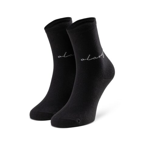 Skarpetki damskie bawełniane SILVOTTE OLAVOGA czarne