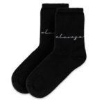Skarpetki damskie bawełniane SILVOTTE OLAVOGA czarne