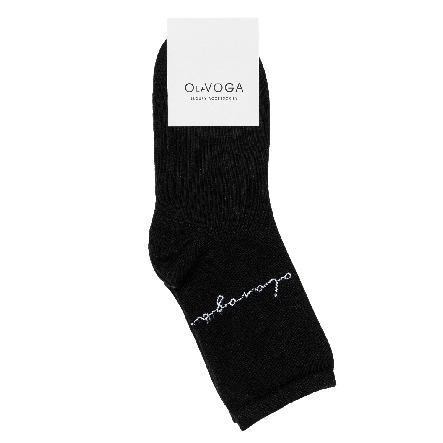 Skarpetki damskie bawełniane SILVOTTE OLAVOGA czarne Skarpetki damskie bawełniane SILVOTTE OLAVOGA czarne