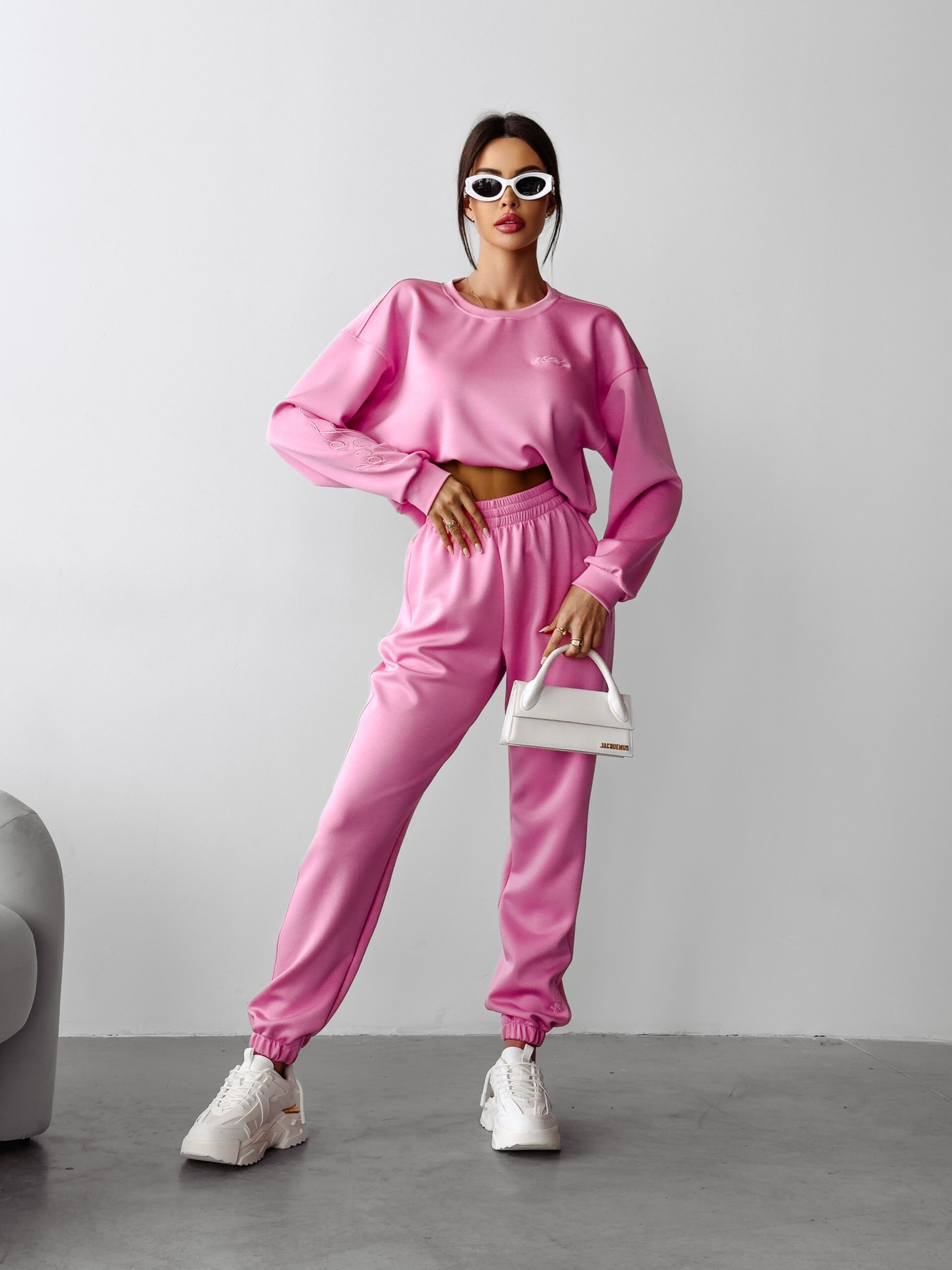 Komplet dresowy BRANCH OLAVOGA różowy