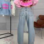 Bluza oversize MUTTI OLAVOGA pudrowy róż