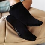 Skarpetki damskie za kostkę PRESTIVA OLAVOGA czarne