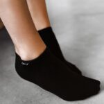 Skarpetki damskie za kostkę PRESTIVA OLAVOGA czarne