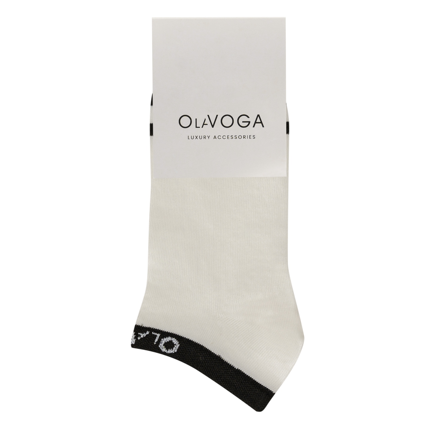 Skarpetki stopki damskie OPULENZE OLAVOGA ecru