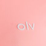 Body z krótkim rękawem RASBERRY OLAVOGA łosoś