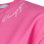 T-shirt bawełniany FOX OLAVOGA różowy