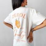 T-shirt oversize SPRITZ OLAVOGA ecru