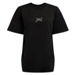 T-shirt damski SATURO OLAVOGA czarny