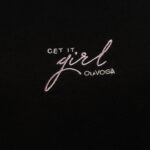 T-shirt damski SATURO OLAVOGA czarny