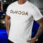 T-shirt męski bawełniany JEETEE OLAVOGA ecru