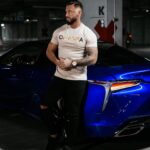 T-shirt męski bawełniany JEETEE OLAVOGA beżowy