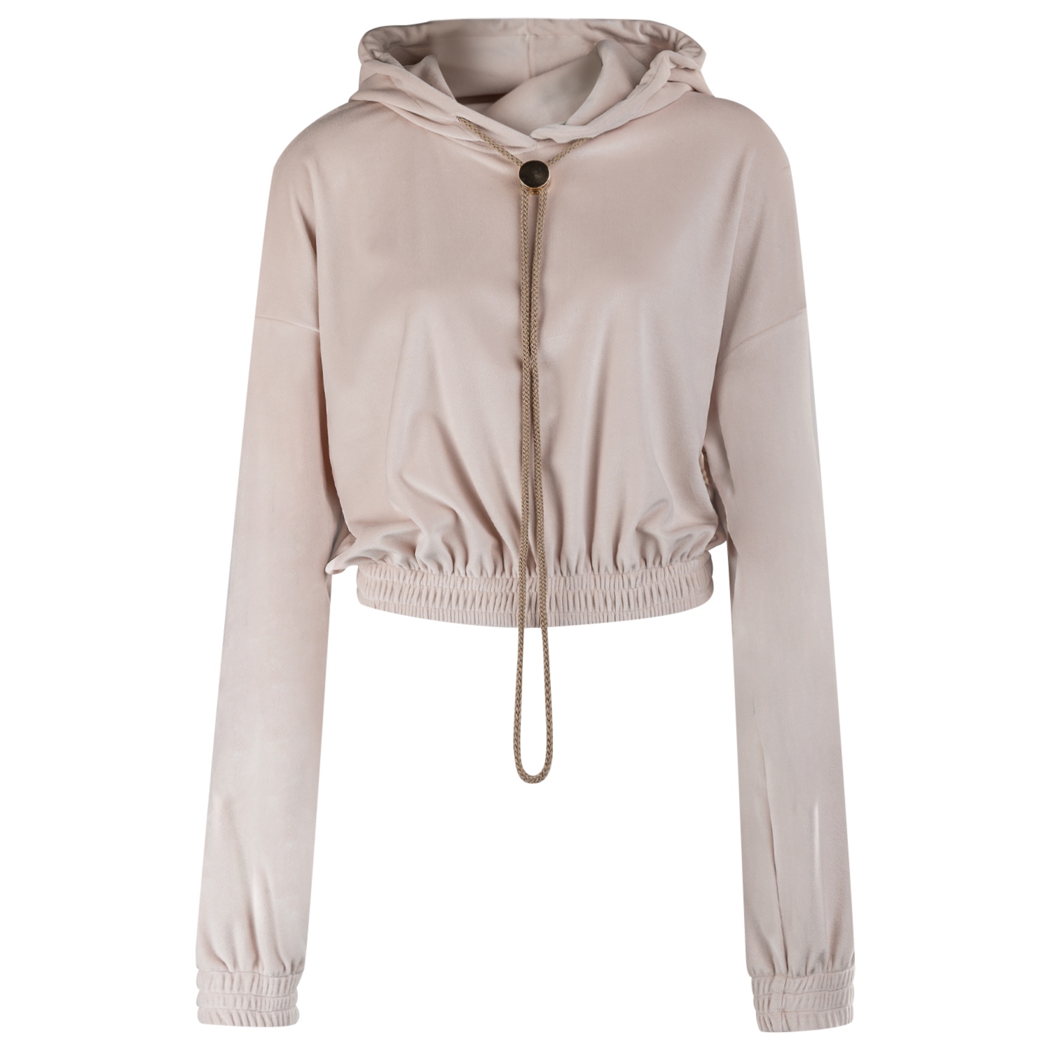 Komplet damski welurowy LAGOS OLAVOGA beżowy Komplet damski welurowy LAGOS OLAVOGA beżowy