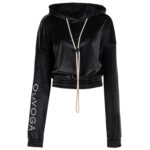 Komplet damski welurowy LAGOS OLAVOGA czarny