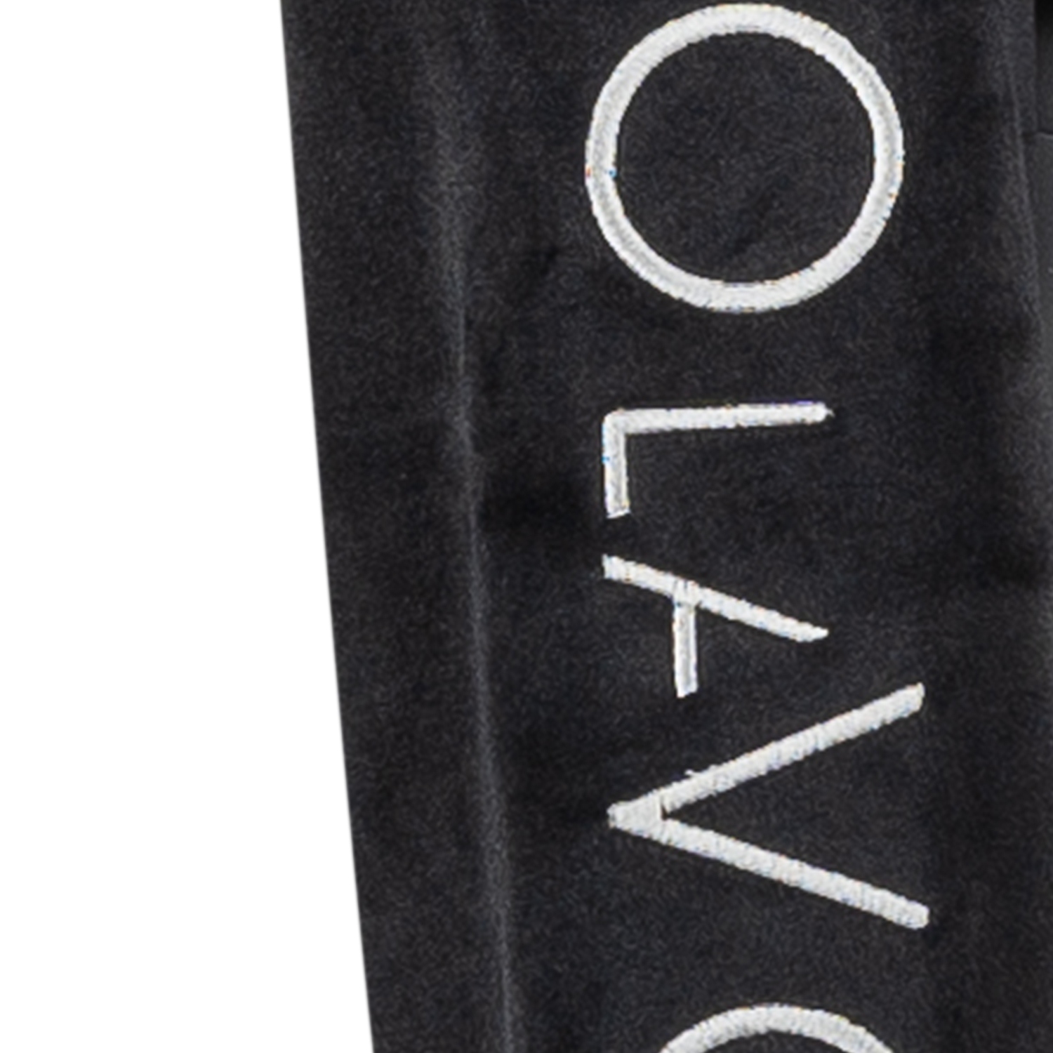 Komplet damski welurowy LAGOS OLAVOGA czarny