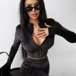 Komplet casual PRIMROSE OLAVOGA czarny