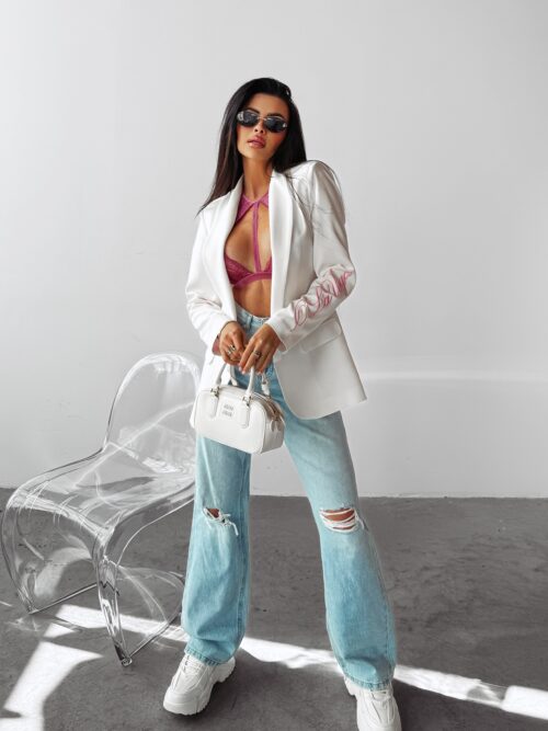 Marynarka oversize MARTINI OLAVOGA ecru