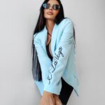 Marynarka oversize MARTINI OLAVOGA błękit