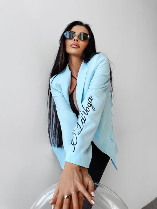 Marynarka oversize MARTINI OLAVOGA błękit