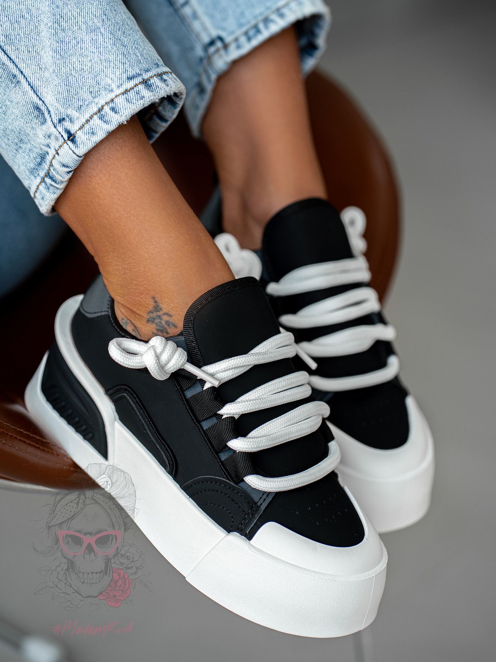 Buty sportowe Madam Dupllo II czarne