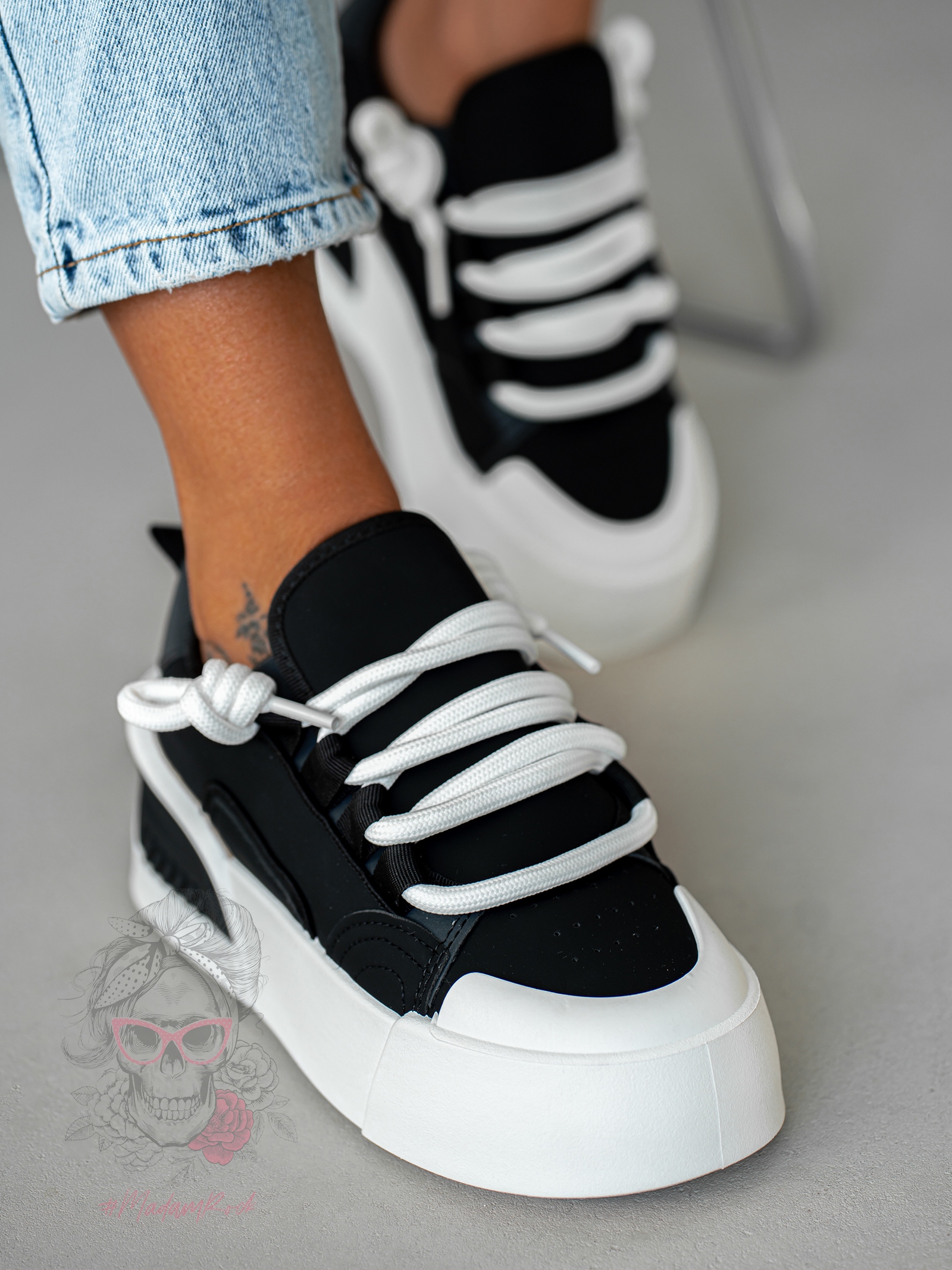 Buty sportowe Madam Dupllo II czarne