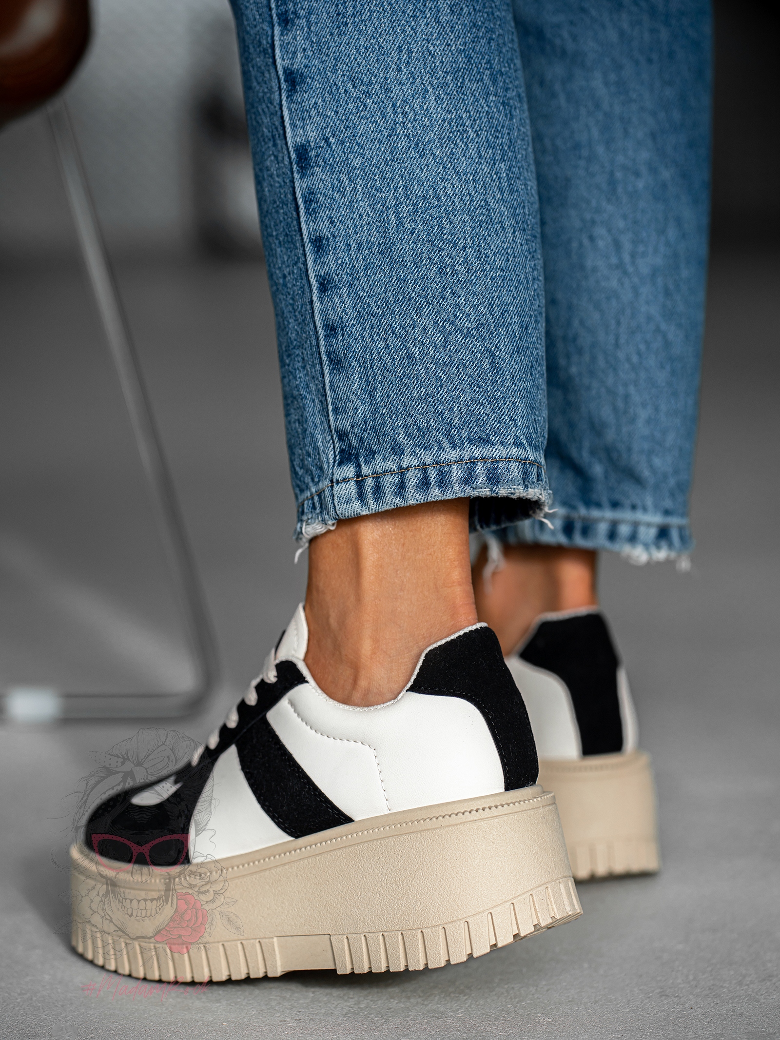 Buty sportowe Madam Krit czarne