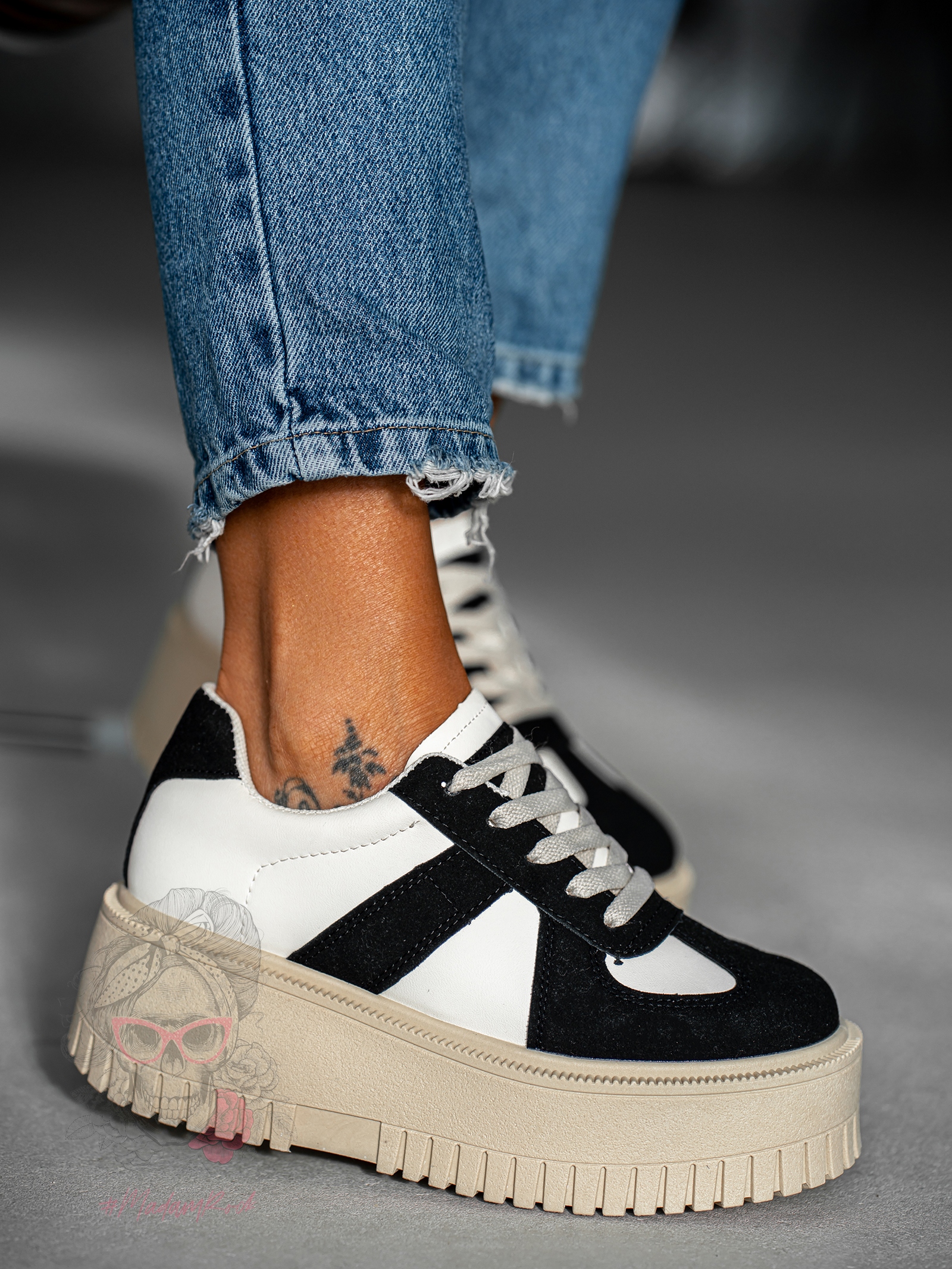 Buty sportowe Madam Krit czarne