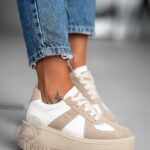 Buty sportowe Madam Krit beżowe