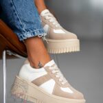 Buty sportowe Madam Krit beżowe