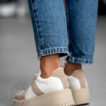 Buty sportowe Madam Krit beżowe