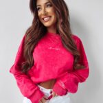 Bluza dekatyzowana LIBRA OLAVOGA neonowy róż