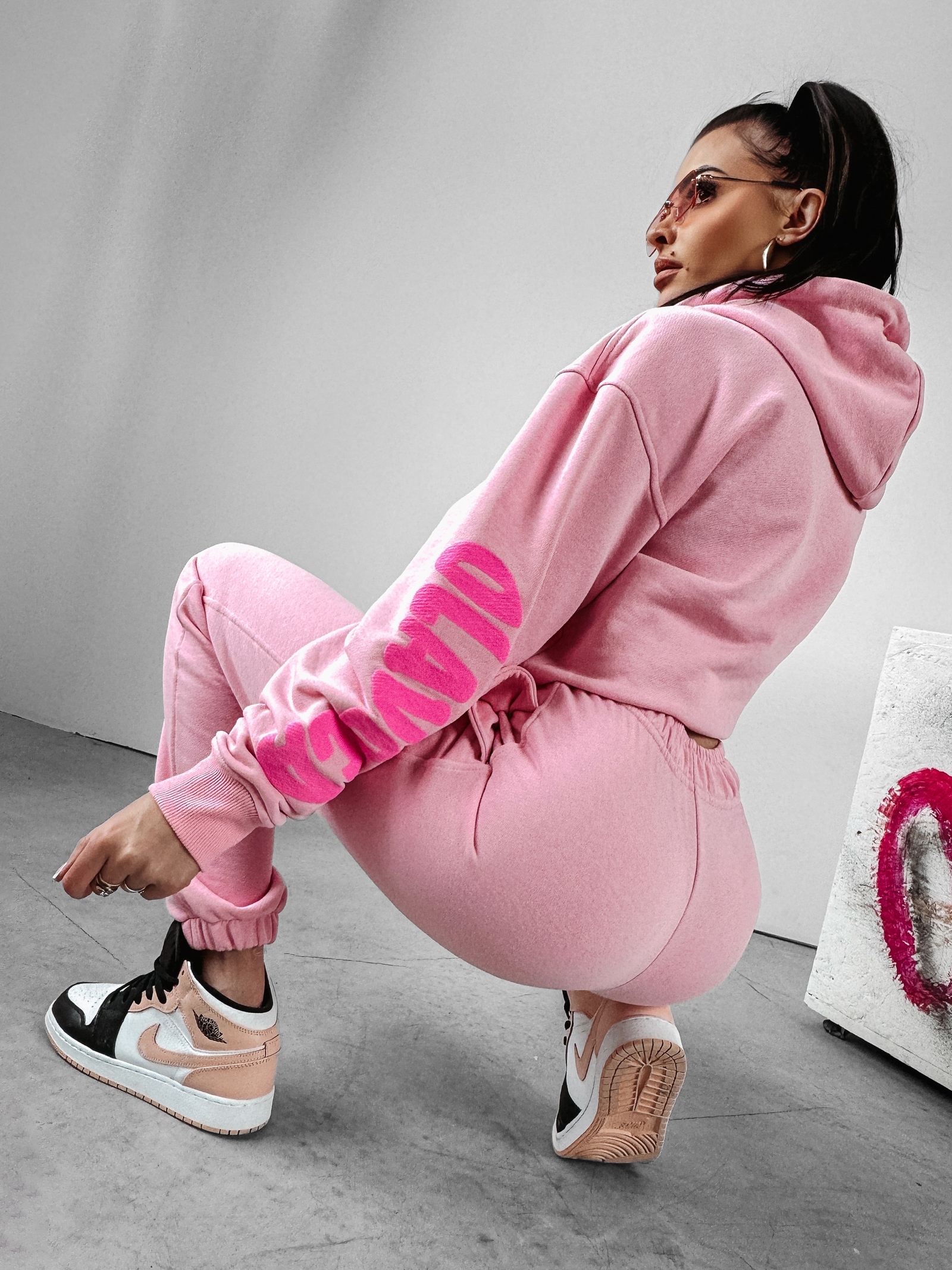 Komplet dresowy Emea Ola Voga różowy