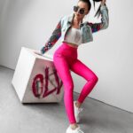 Legginsy elastyczne Coco Ola Voga n.róż