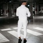 Dres męski bawełniany LOG OLAVOGA ecru