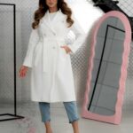 Płaszcz wiosenny Masi biały