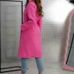 Płaszcz wiosenny Masi różowy