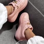 Sportowe buty damskie HEELY OLAVOGA różowe