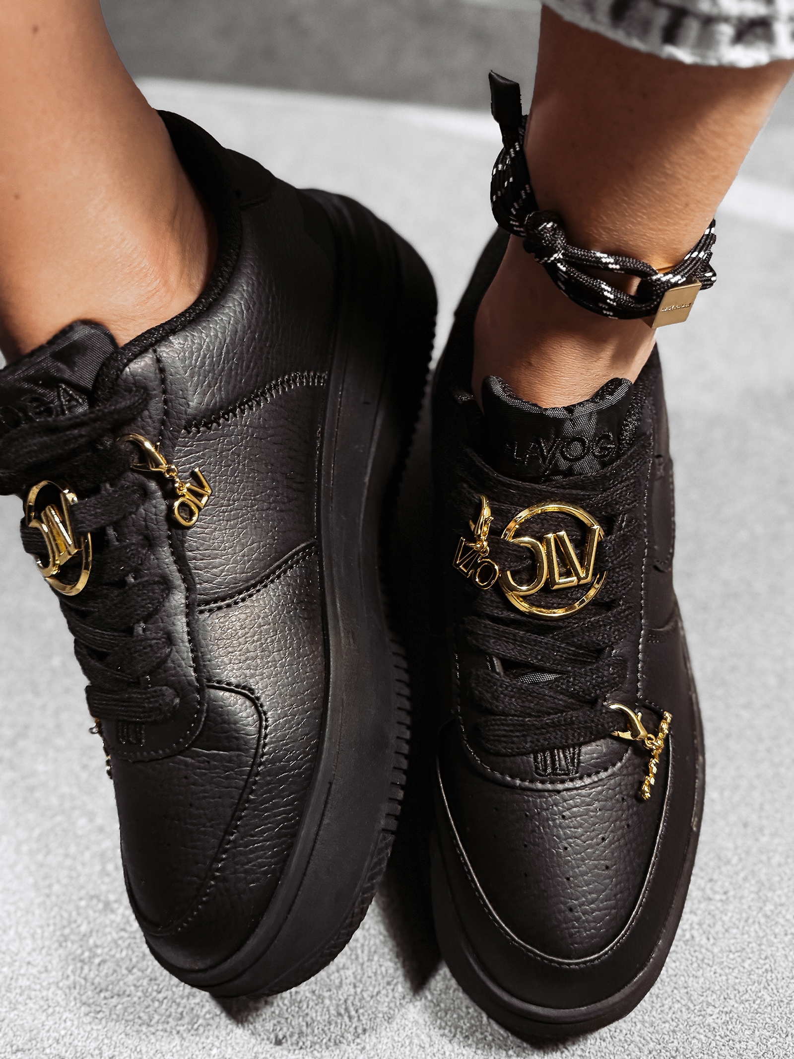 Sportowe buty damskie HEELY OLAVOGA czarne