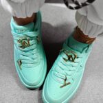 Sportowe buty damskie HEELY OLAVOGA miętowe